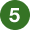 number 5 icon