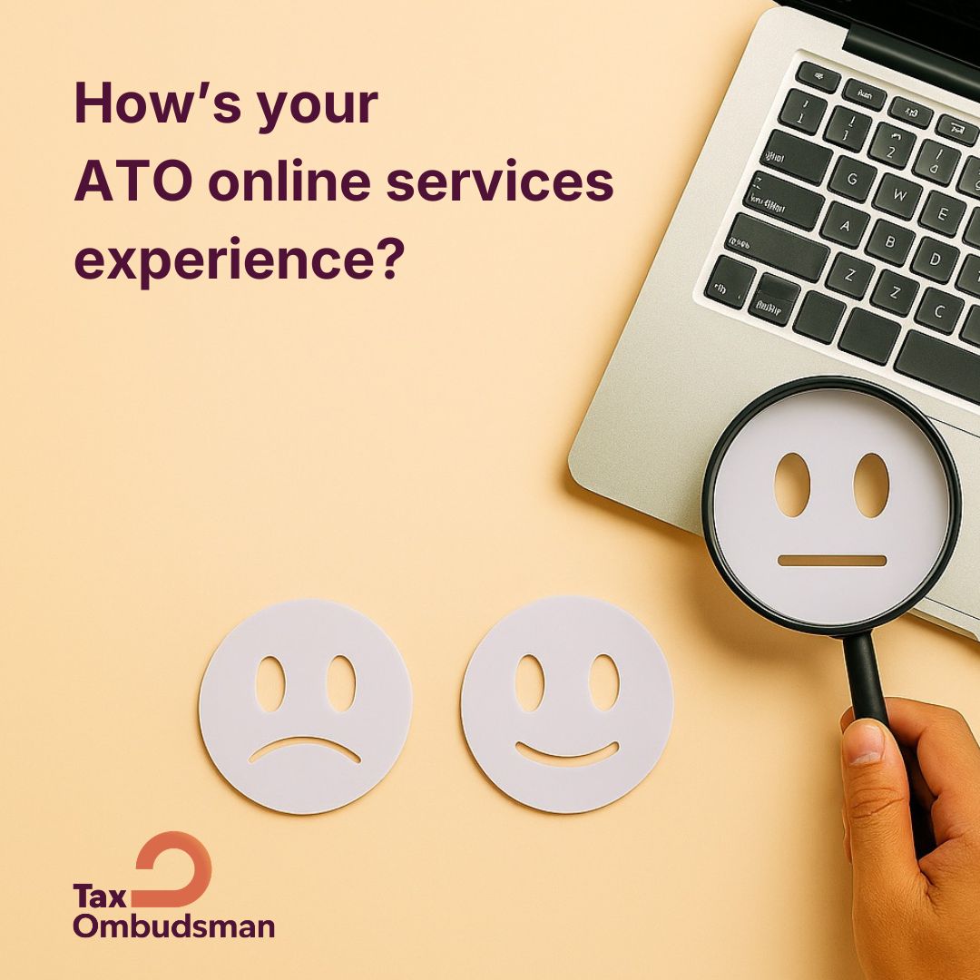 A laptop with a magnifying glass