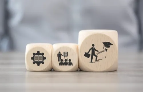 Decorative image of dice